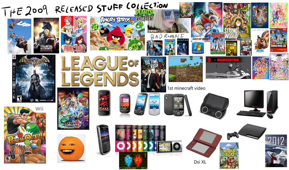2009 Deviantart The 2009 Released Stuff Collection by NezukoRempaDeviart07 on DeviantArt