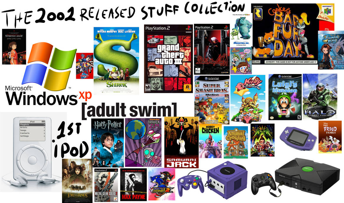 The 2001 Released Stuff Collection by NezukoRempaDeviart07 on DeviantArt