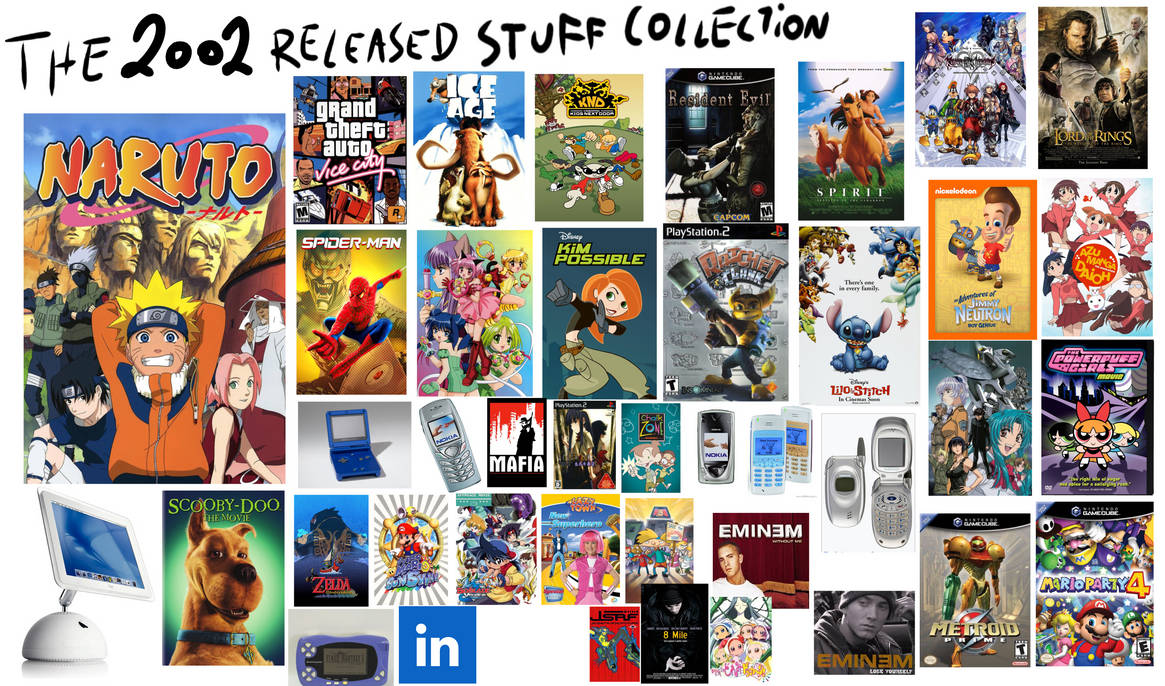The 2002 Released Stuff Collection by NezukoRempaDeviart07 on DeviantArt