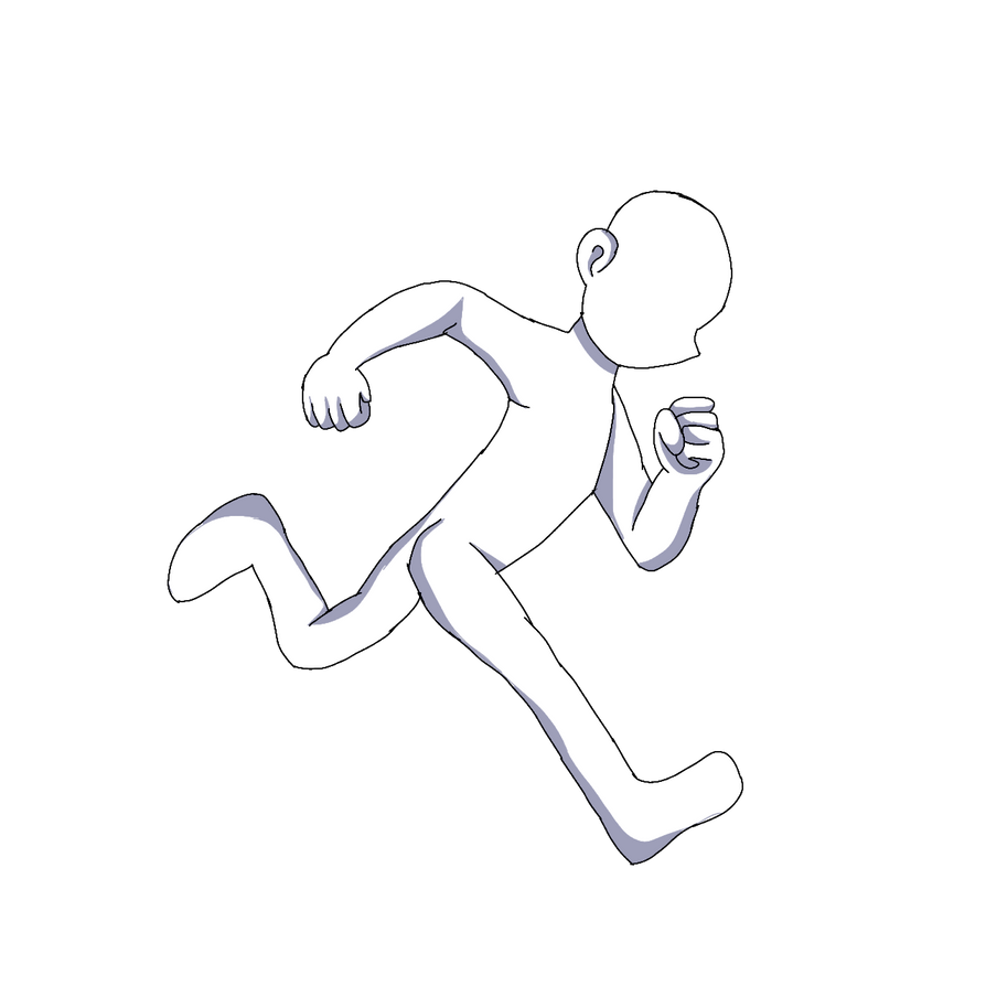 Running Character Template by NezukoRempaDeviart07 on DeviantArt