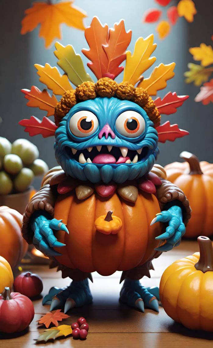 Thanksgiving Monster by NezukoRempaDeviart07 on DeviantArt