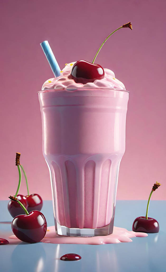 Cherry Milkshake by NezukoRempaDeviart07 on DeviantArt