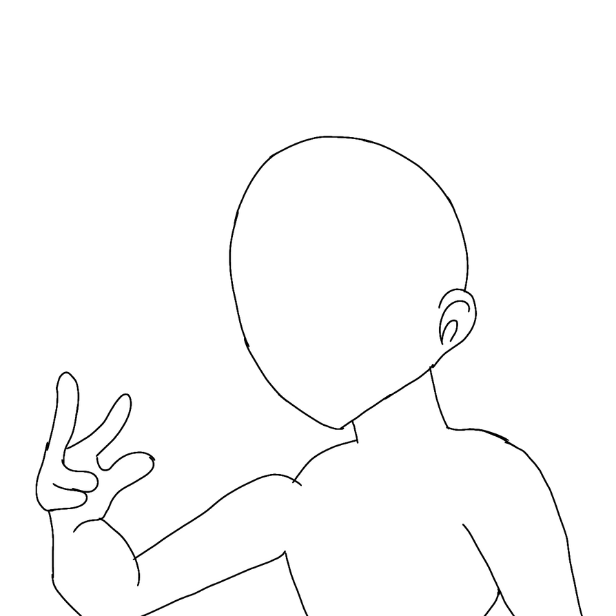 Sharp Body Base Half Upper Body Base by NezukoRempaDeviart07 on DeviantArt