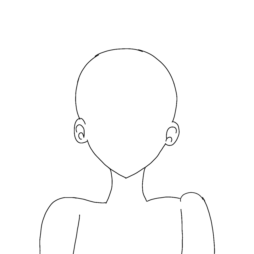 Sharp Body Base Half Upper Body Base by NezukoRempaDeviart07 on DeviantArt
