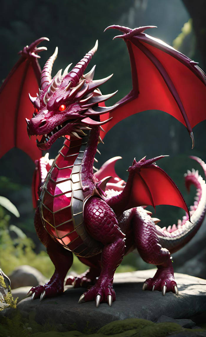 Ruby Dragon by NezukoRempaDeviart07 on DeviantArt