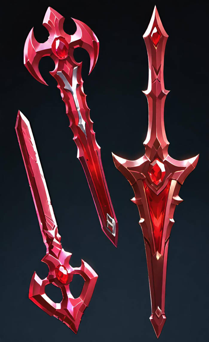 Ruby Swords 2 by NezukoRempaDeviart07 on DeviantArt