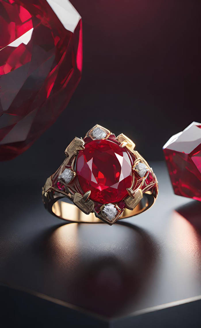 Ruby Ring by NezukoRempaDeviart07 on DeviantArt