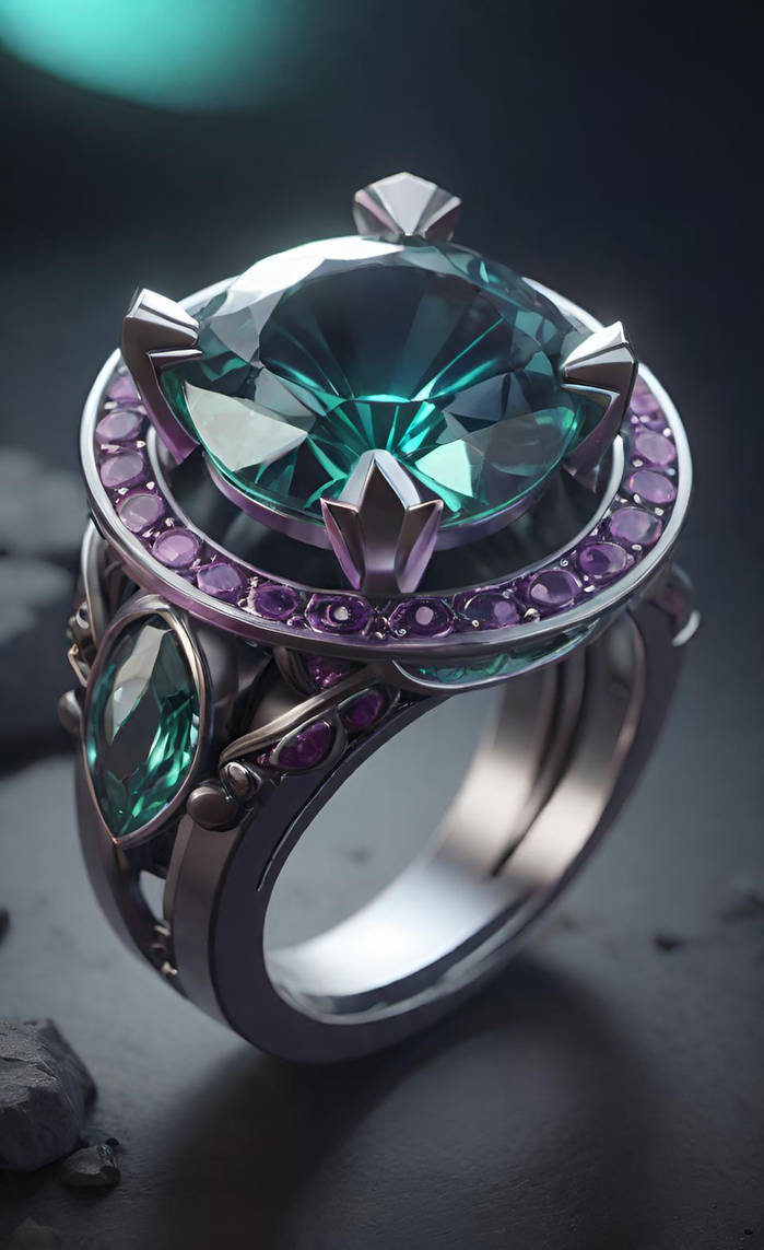 Alexondrite Rings Alexandrite Ring by NezukoRempaDeviart07 on DeviantArt