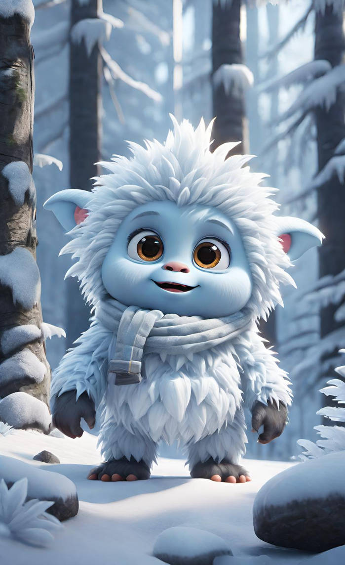 Baby Yeti by NezukoRempaDeviart07 on DeviantArt