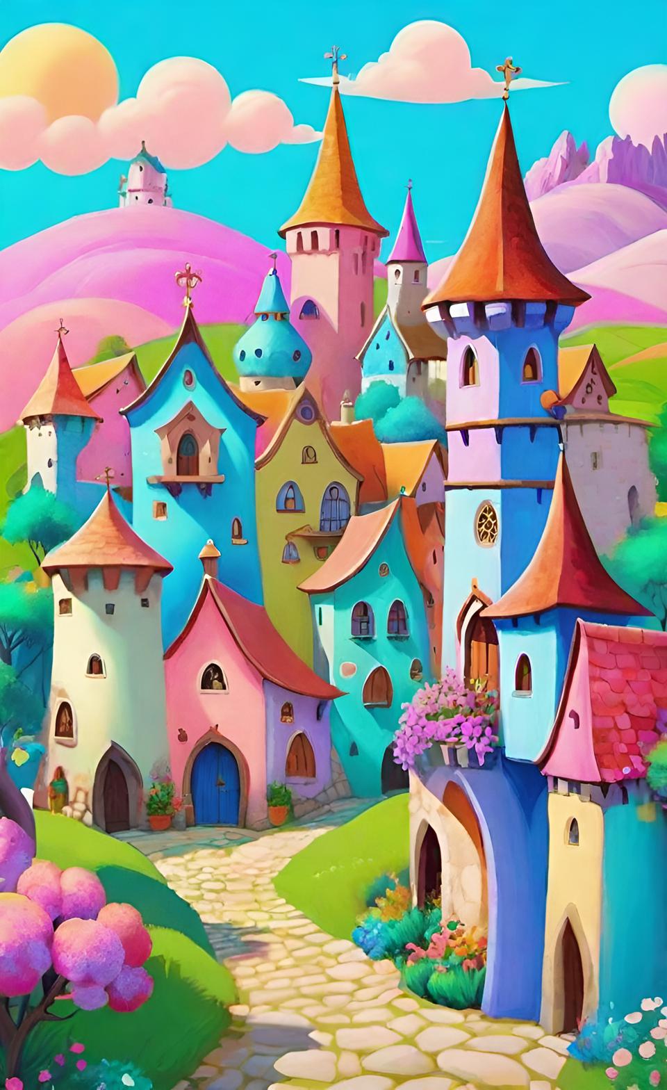 Deviantart Houses Colorful Houses by NezukoRempaDeviart07 on DeviantArt