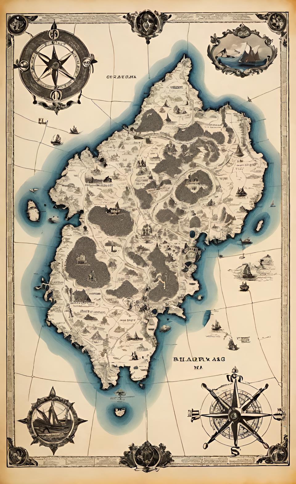 Map by NezukoRempaDeviart07 on DeviantArt