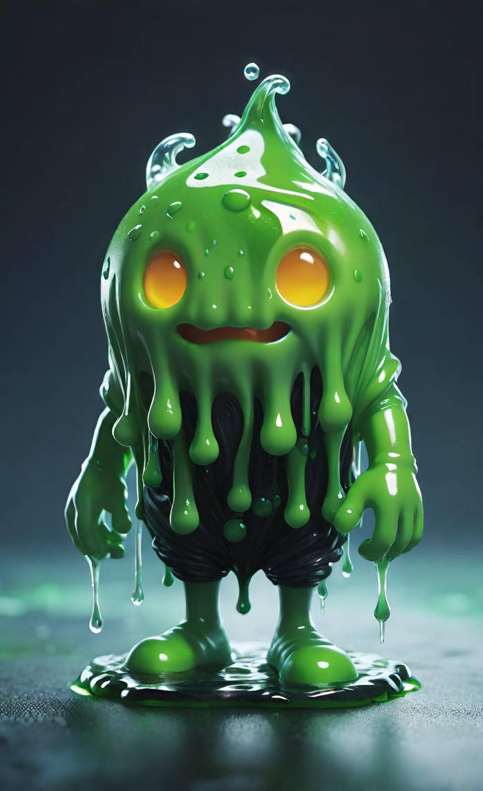 Slime Creature by NezukoRempaDeviart07 on DeviantArt