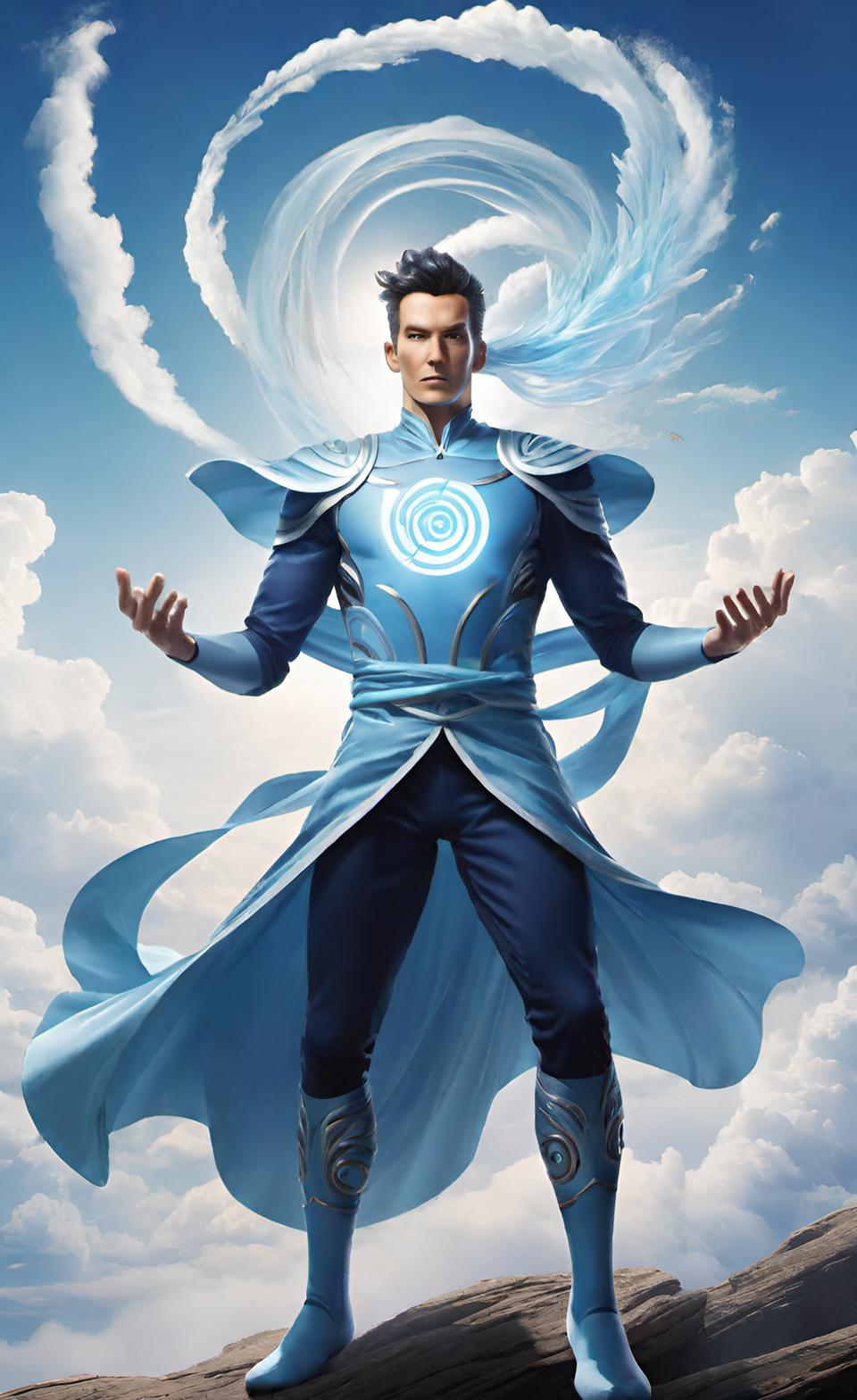 Wind Elemental Warrior Man by NezukoRempaDeviart07 on DeviantArt