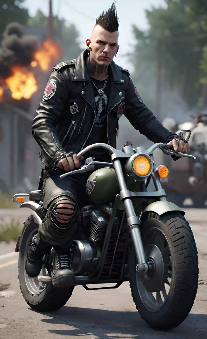 Punk Man by NezukoRempaDeviart07 on DeviantArt