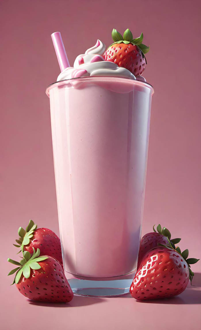 Strawberry Milkshake 4 by NezukoRempaDeviart07 on DeviantArt