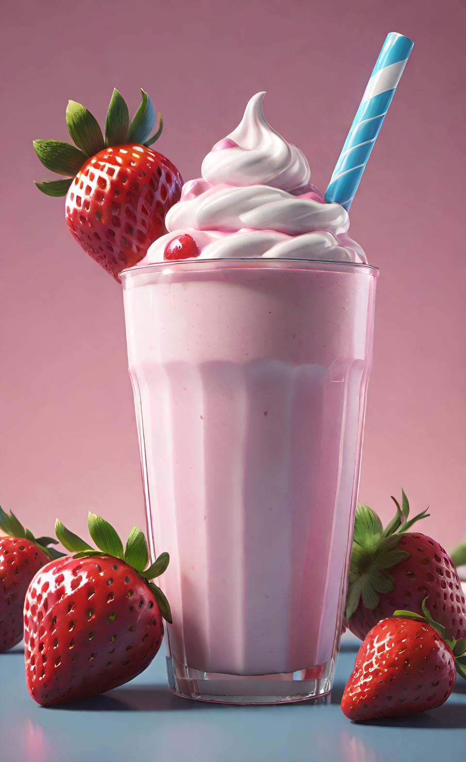 Strawberry Milkshake 2 by NezukoRempaDeviart07 on DeviantArt