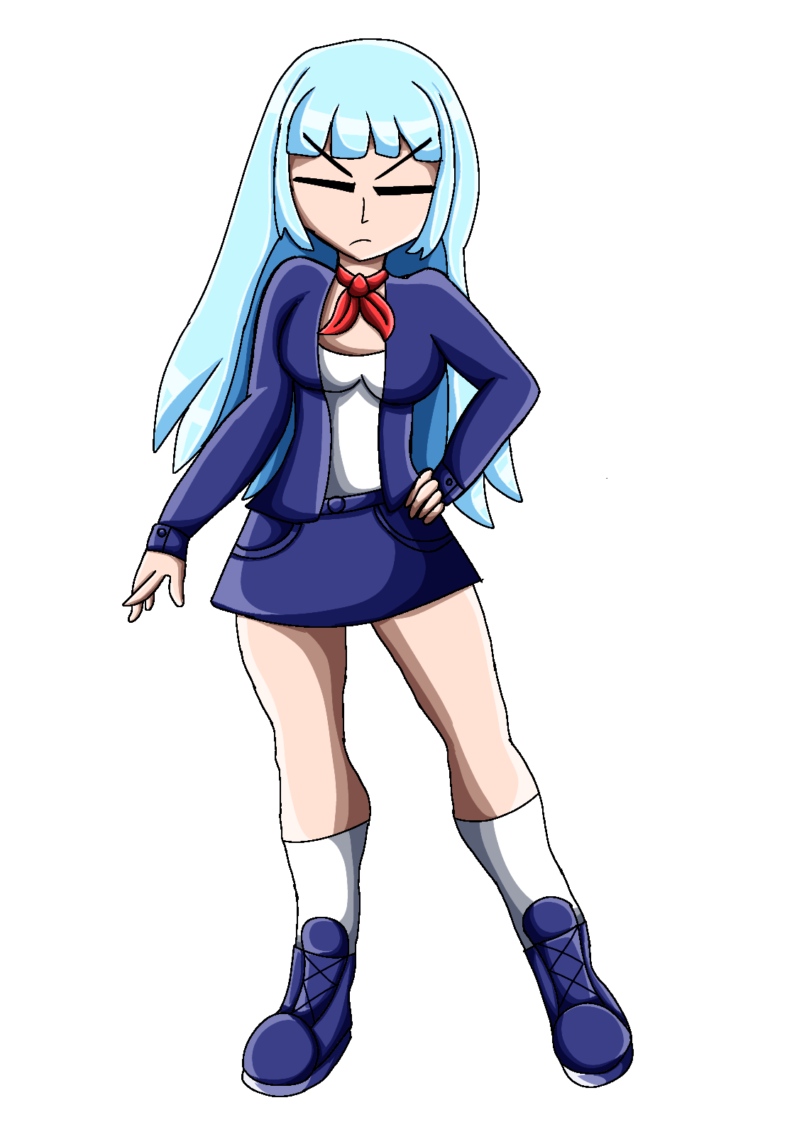 Aoka Deviantart Mrs Aoka Clone Color by NezukoRempaDeviart07 on DeviantArt