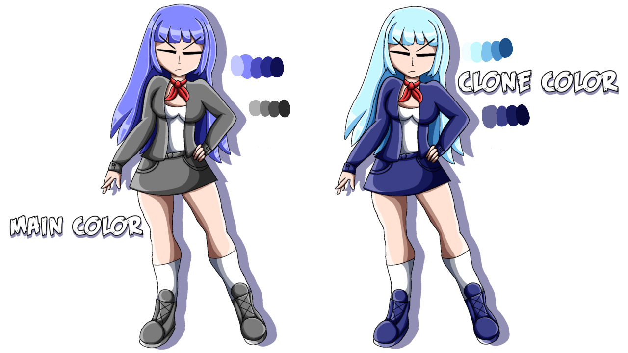 Aoka Deviantart Mrs Aoka In Game Only Skin Colors by NezukoRempaDeviart07 on DeviantArt