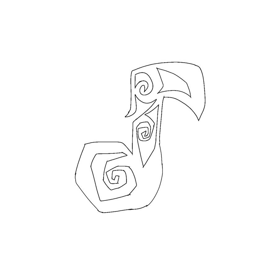 Sound Element Symbol Lineart by NezukoRempaDeviart07 on DeviantArt