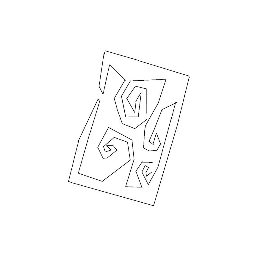 Paper Element Symbol Lineart by NezukoRempaDeviart07 on DeviantArt