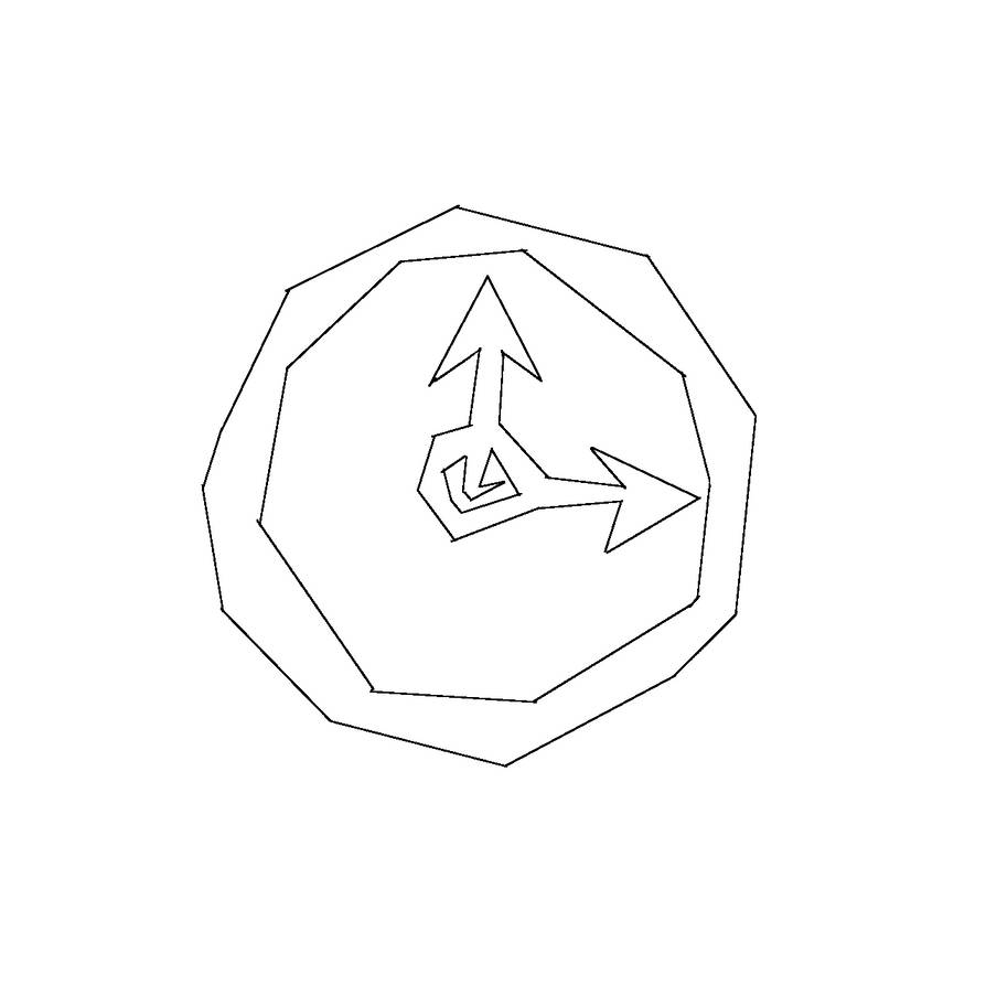 Time Element Symbol Lineart by NezukoRempaDeviart07 on DeviantArt