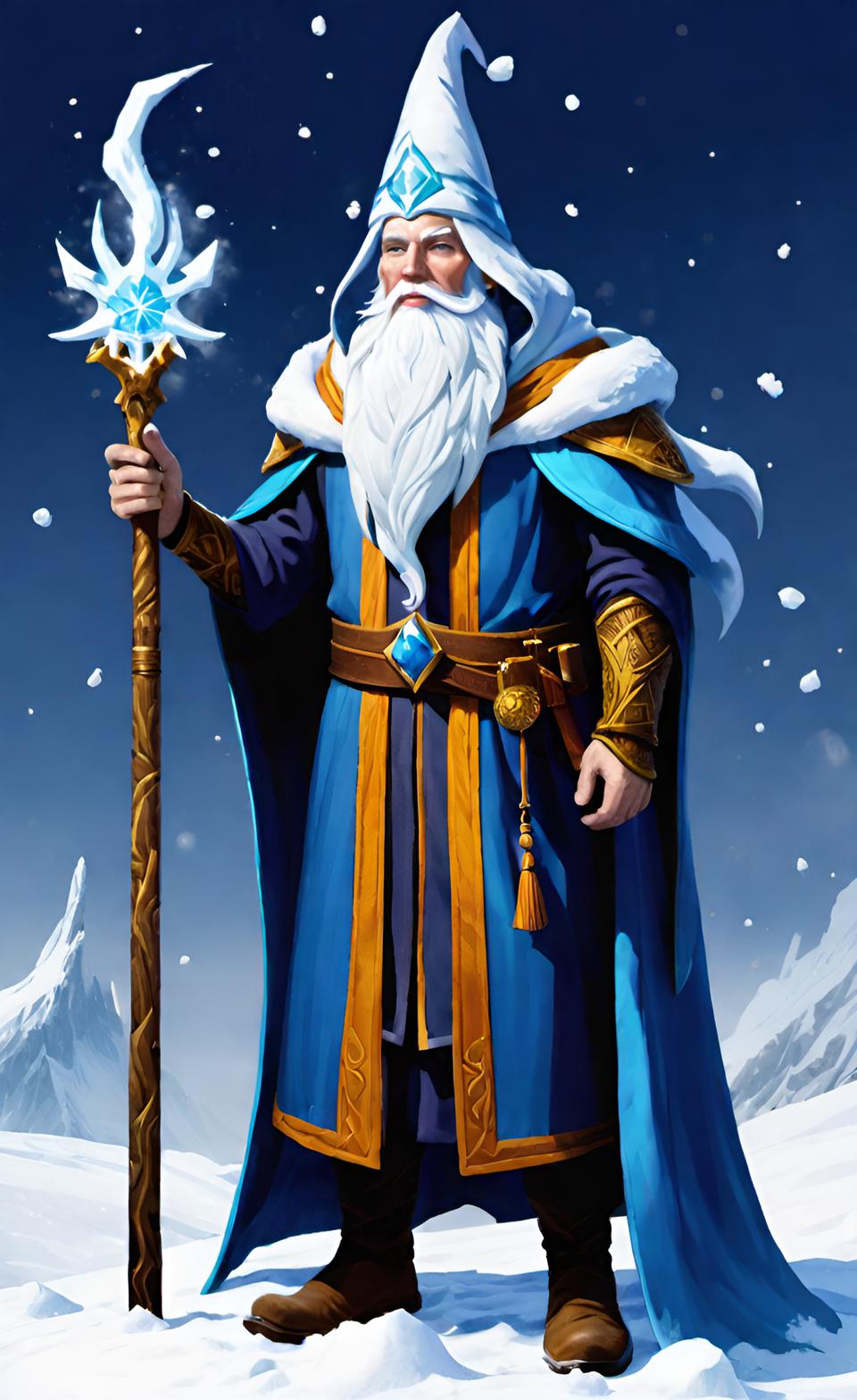 Snow Wizard by NezukoRempaDeviart07 on DeviantArt