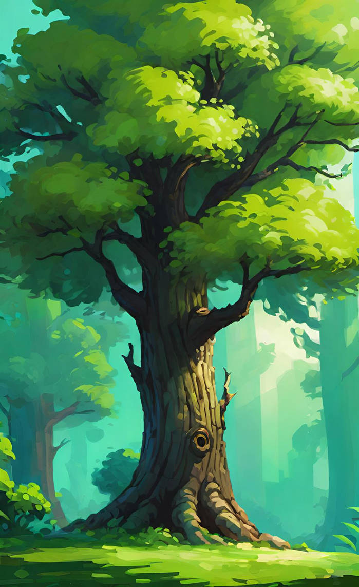Tree by NezukoRempaDeviart07 on DeviantArt