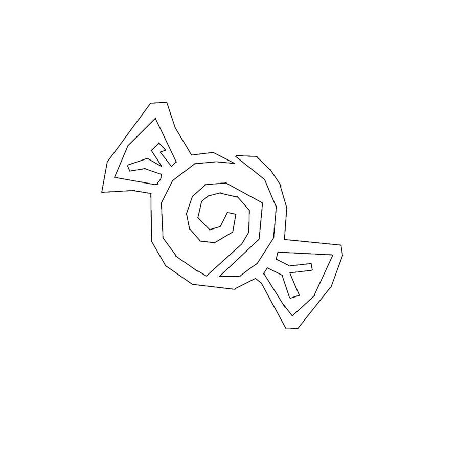Candy Element Symbol Lineart by NezukoRempaDeviart07 on DeviantArt