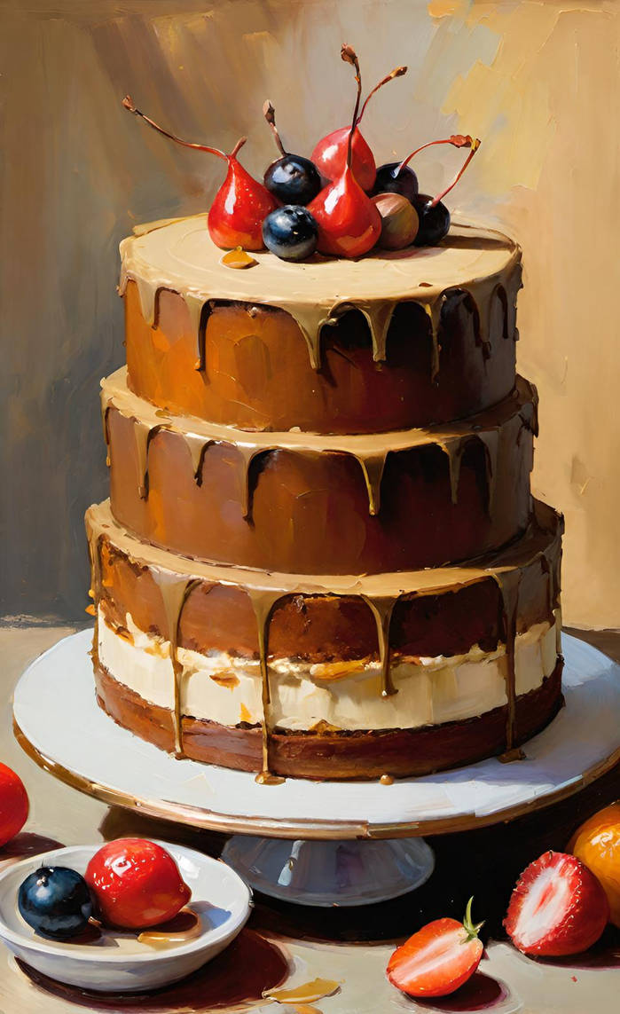 Magic Cake Deviantart Cake by NezukoRempaDeviart07 on DeviantArt