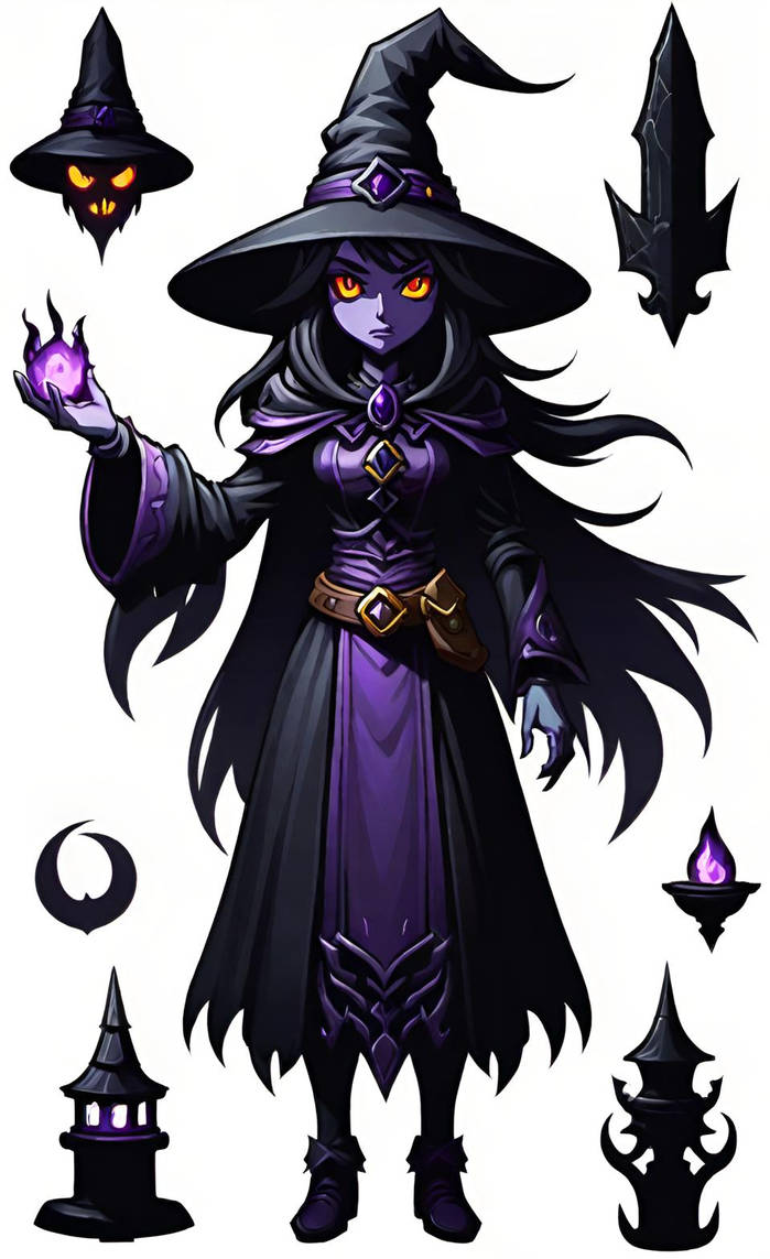 Shadow Witch Girl by NezukoRempaDeviart07 on DeviantArt