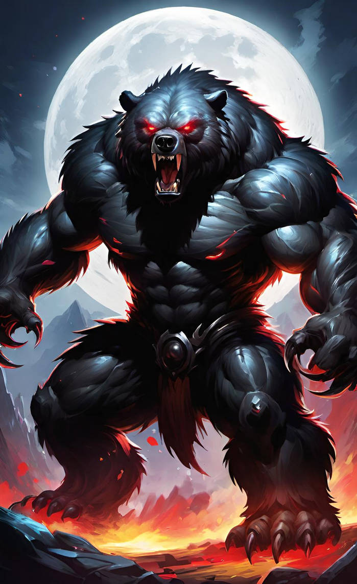 Werebear by NezukoRempaDeviart07 on DeviantArt