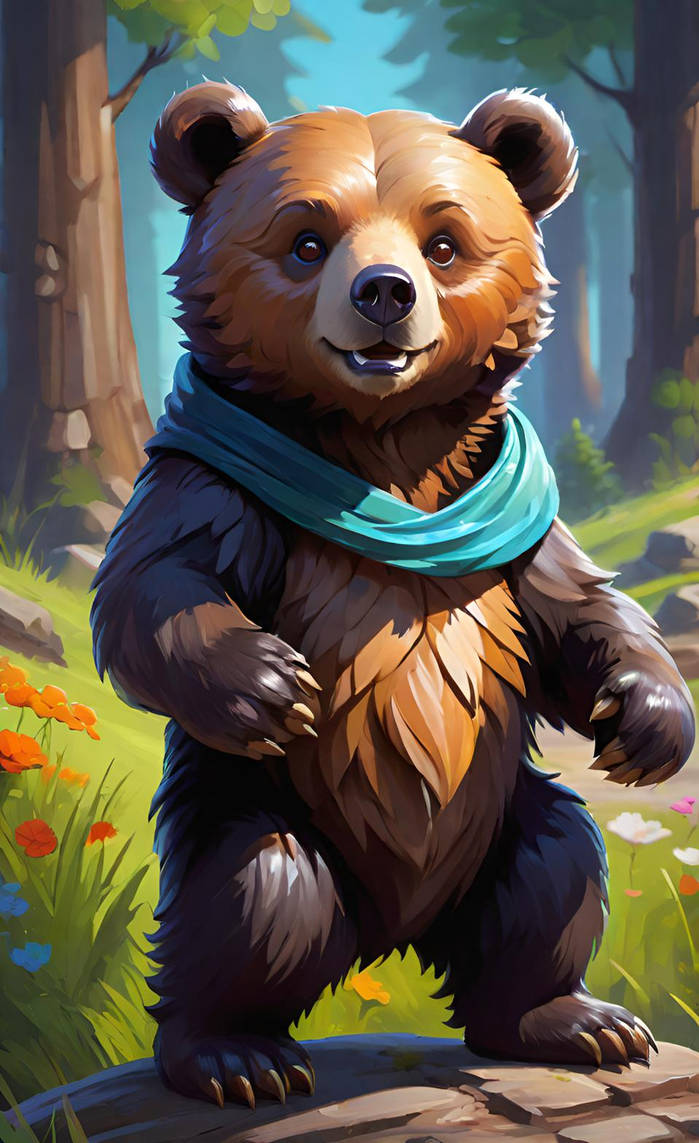 Bear Deviantart Rapper Bear by NezukoRempaDeviart07 on DeviantArt