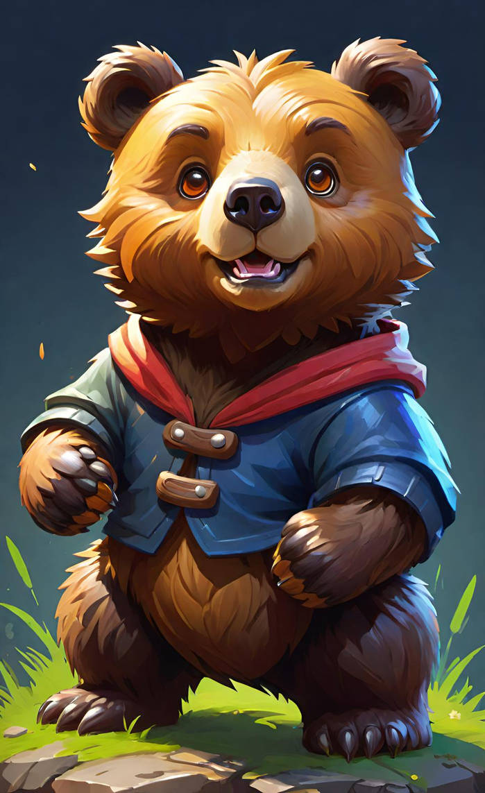 Bear Deviantart Rapper Bear by NezukoRempaDeviart07 on DeviantArt