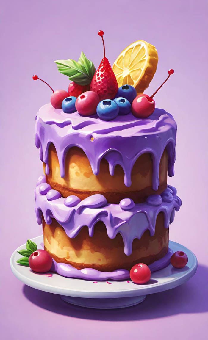 Magic Cake Deviantart Cake by NezukoRempaDeviart07 on DeviantArt