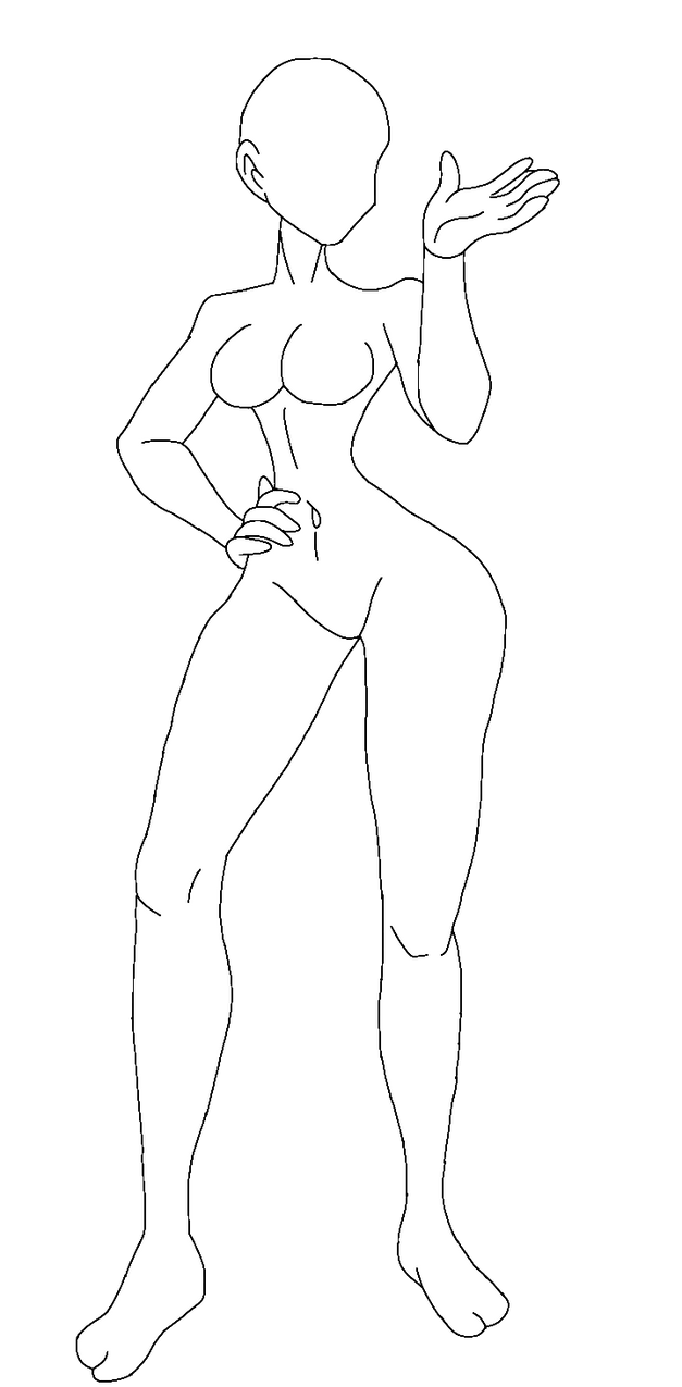 Deviantart Female Template Female Base by NezukoRempaDeviart07 on DeviantArt