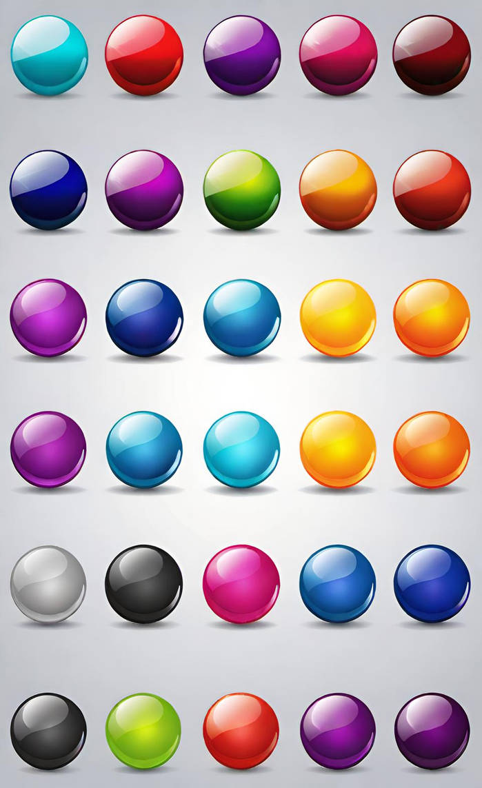 Isphere Color Colored sphere Set by NezukoRempaDeviart07 on DeviantArt
