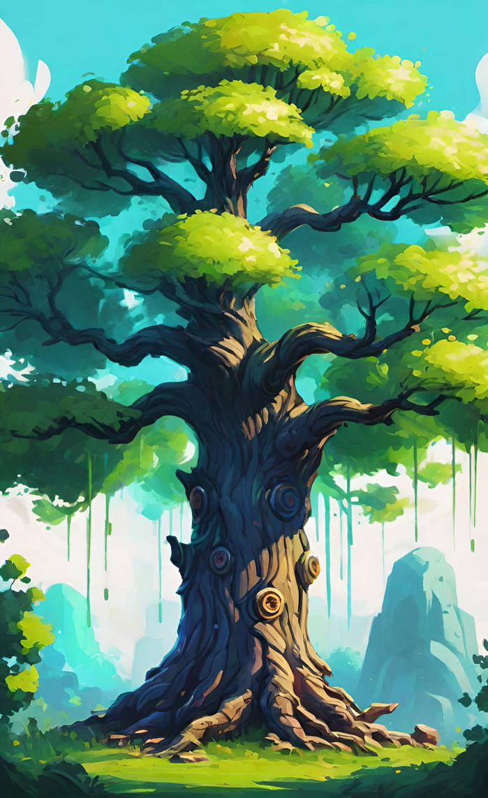 Tree by NezukoRempaDeviart07 on DeviantArt