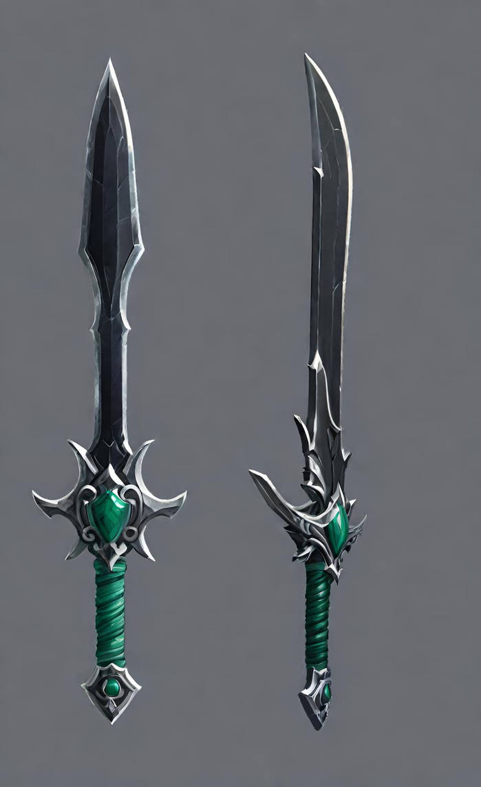 Swords by NezukoRempaDeviart07 on DeviantArt