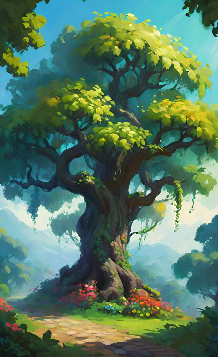 Tree by NezukoRempaDeviart07 on DeviantArt