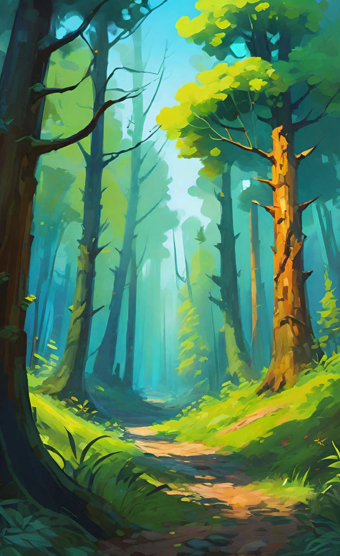 Forest by NezukoRempaDeviart07 on DeviantArt