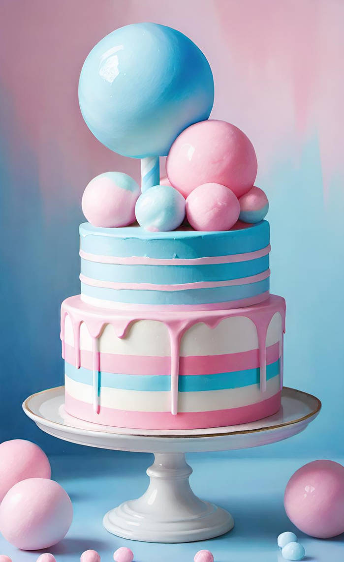 Pink Cake Deviantart Cake by NezukoRempaDeviart07 on DeviantArt