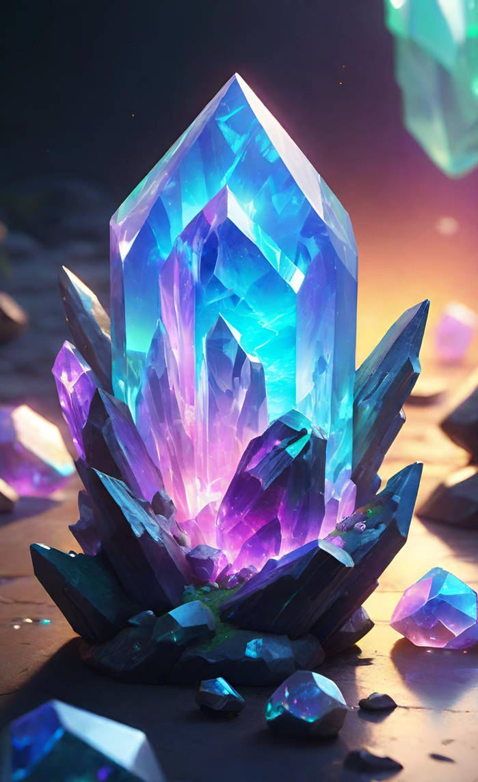 Crystals by NezukoRempaDeviart07 on DeviantArt