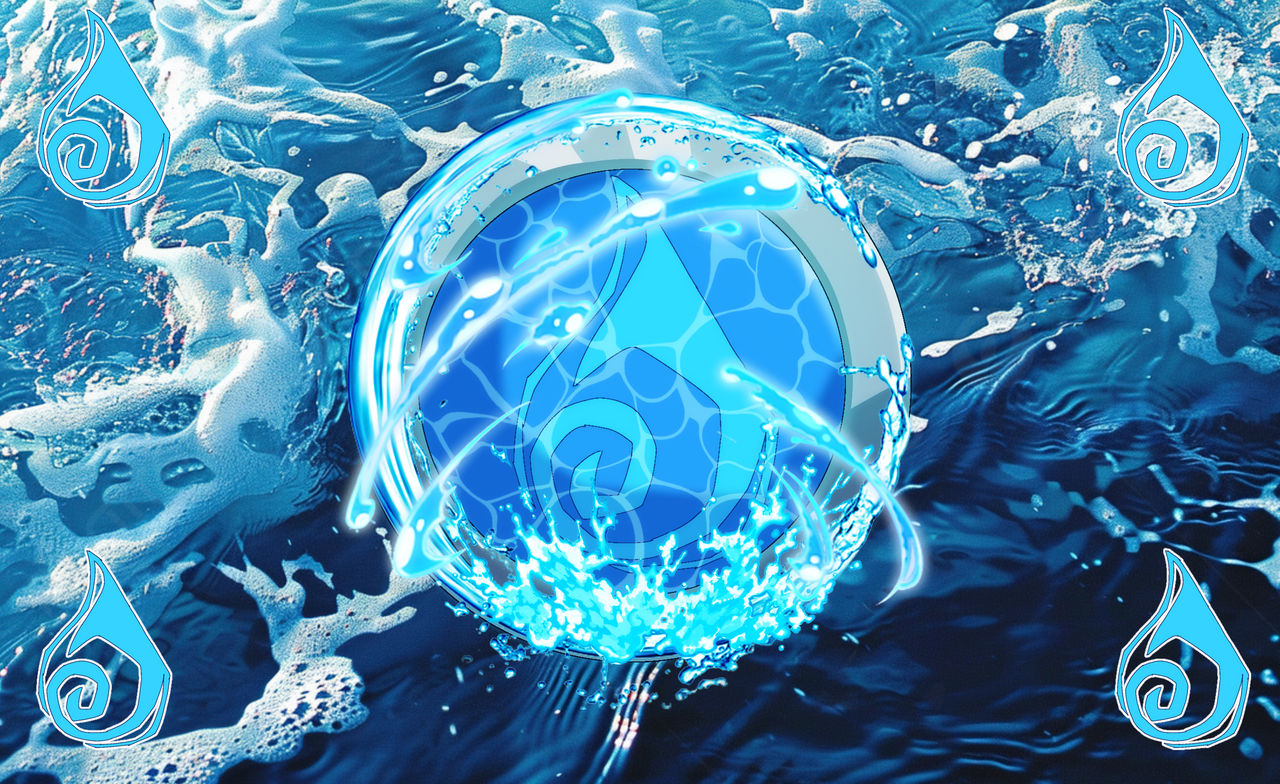 Water Element Background Awakening Version by NezukoRempaDeviart07 on ...