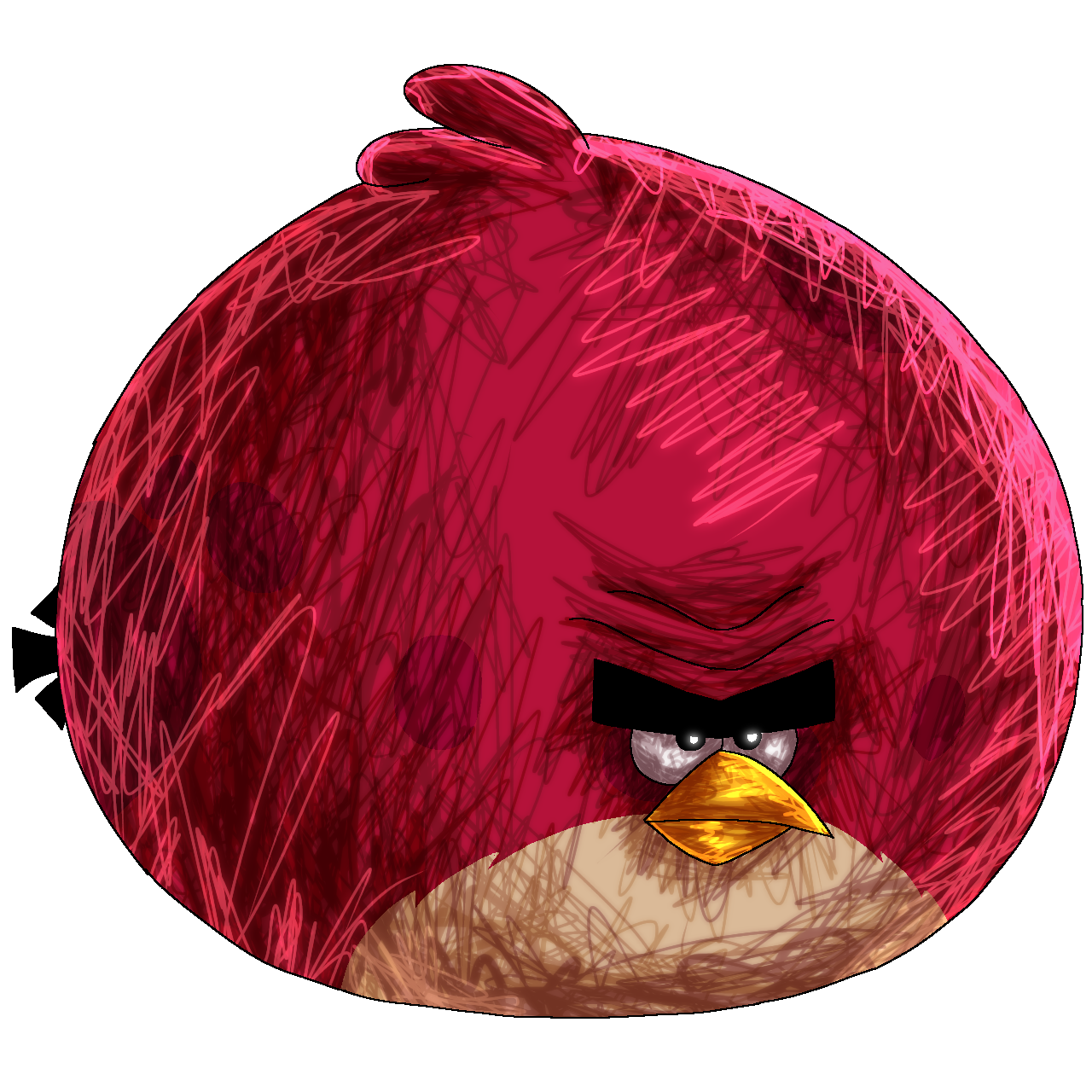 Terence Angry Bird Promotional Render by NezukoRempaDeviart07 on DeviantArt