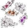 Flower tattoo designs