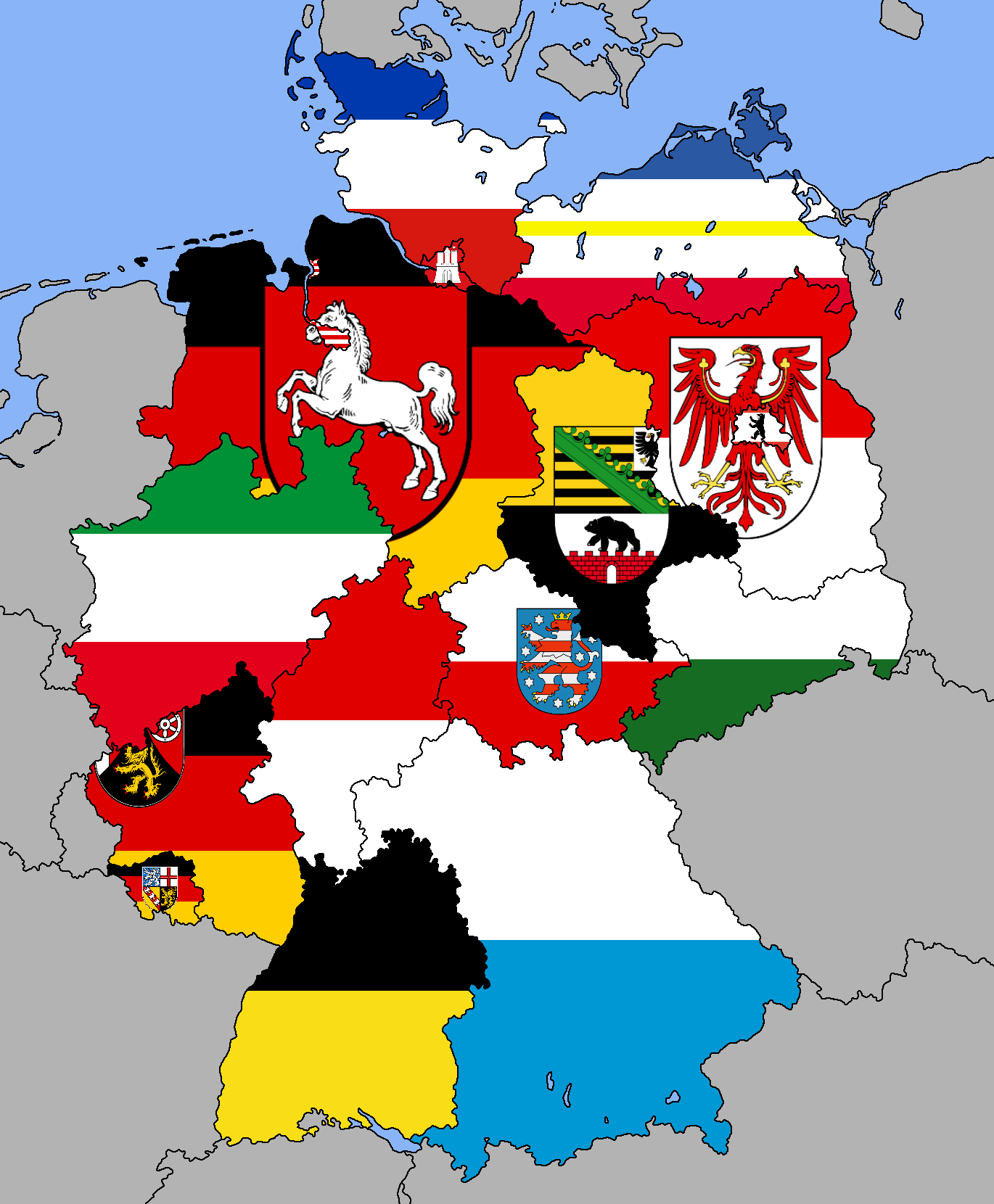 German States Map