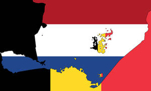 Flag map of Baarle-Heertog and Baarle-Nassau (v1)