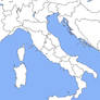 Map of Italy (blank)