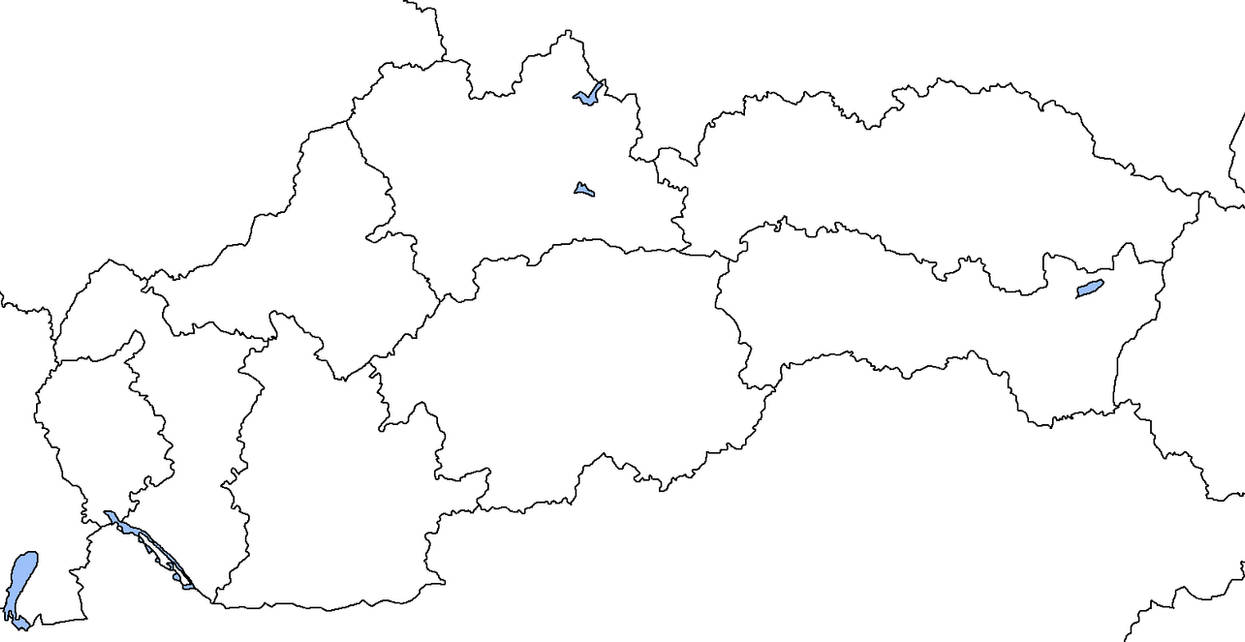 Map of Slovakia (blank) by ViNZZ404 on DeviantArt