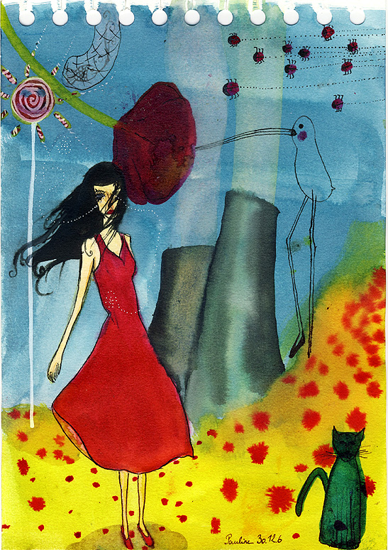 Le Chat Vert By Absurdite On Deviantart